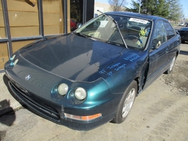 1997 ACURA INTEGRA LS GREEN 4DR 1.8L MT A16308